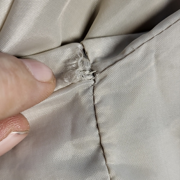 Vintage 90s Men's Mebers Only Jacket Light Khaki 44L - Picture 13 of 14